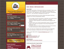 Tablet Screenshot of elevatorassocmn.org